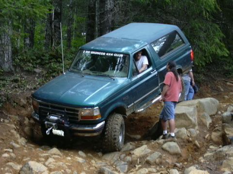 1991 Ford Bronco - What if I just punch it?