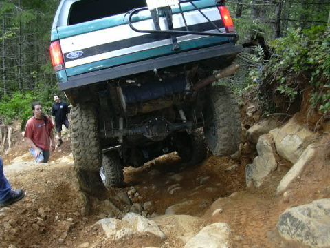 1991 Ford Bronco - Lots of air!