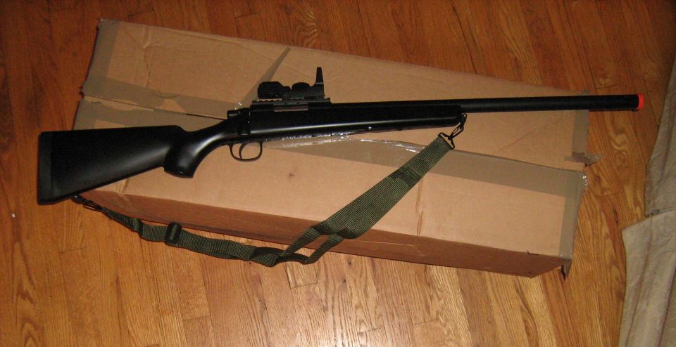 Bolt Action Spring Rifle
370 FPS
