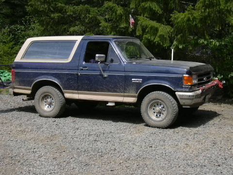 1991 Ford Bronco - Here's the after pics