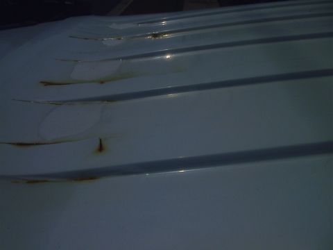 1995 Ford Bronco - Usual Centurion rust issues where the metal roof ends and allow water to pool.