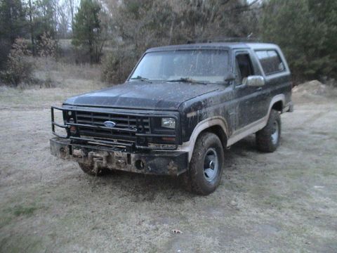 1983 Ford Bronco - A pretty good day: stuck 2x enough to use the winch; no damage; a few friends spotting, riding, BSing... And I got home just in time for th…