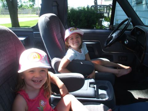 1990 Ford Bronco - The Girls - Sitting in the SuperBronco