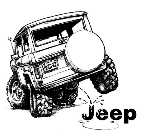 1995 Ford Bronco - My fave cartoon
