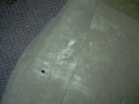 1990 Ford Bronco - seat cover holes