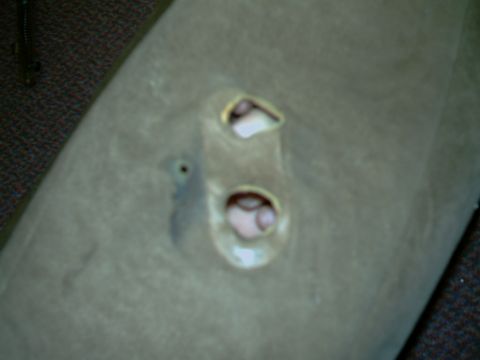 1990 Ford Bronco - Arm cover hole