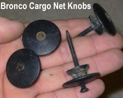 1983 Ford Bronco - Bronco Cargo Net Knobs ( F4TZ98313A68A) Each truck uses 4 in place of the 4 rear screws for the interor trim (bedwall) panels. Identical ta…