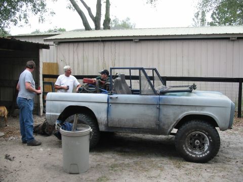 1969 Ford Bronco - PULLED OUT OF BARN, ready to go on car trailer to soon become a daily driver.....