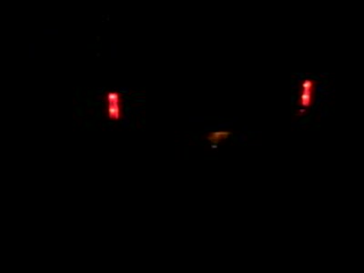 1984 Lincoln Town Car - from 10 feet away from rear of car