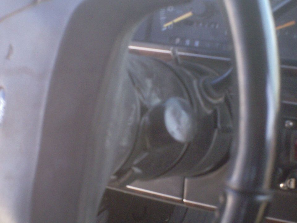 Vehicle interior dashboard and steering column