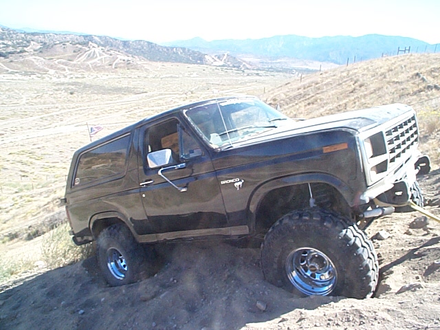 After replacing the Bell Housing, I learned that ARB Lockers don't mean you can go up 45* Incline hills with soft sand - I dug 4 HUGE 37" Holes with all 4 tires until the frame touched the ground!!!   I COMPLETELY DESTORYED ALL THE FORWARD GEARS IN THE NEW C6!!