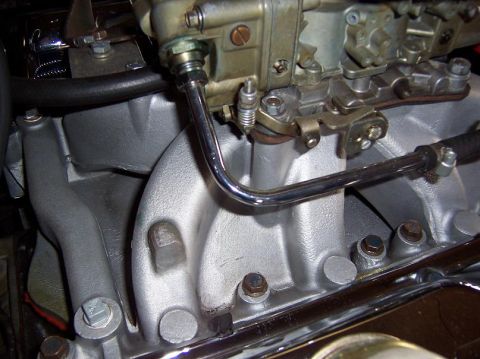 1975 Ford Granada - single plane intake