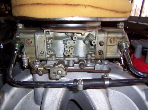 1975 Ford Granada - holley 750 double pumper