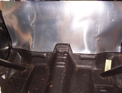 1975 Ford Granada - rear seat delete