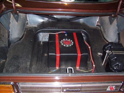 1975 Ford Granada - rear trunk