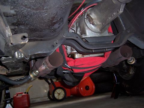 1975 Ford Granada - trans blanket and both headers