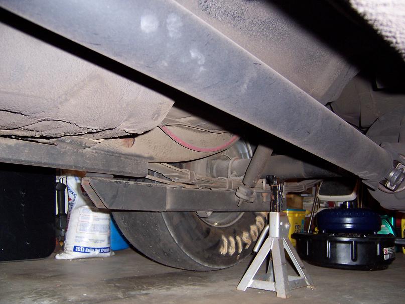 nice shot of the traction bars