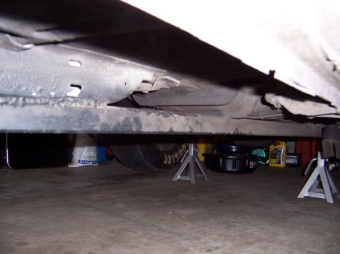 1975 Ford Granada - sub-frame connector