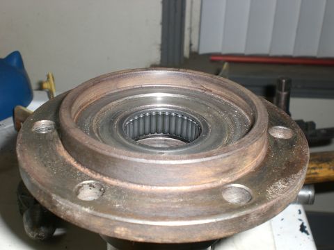 1990 Ford Bronco - Be sure to check the inner spindle bearings, they get overlooked and mine were toast, this is the chevy spindle