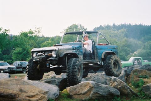 1991 Ford Bronco - On the rocks please