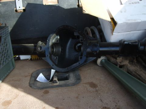 1989 Ford Bronco - the new axles '77 HP D 44 cost $0