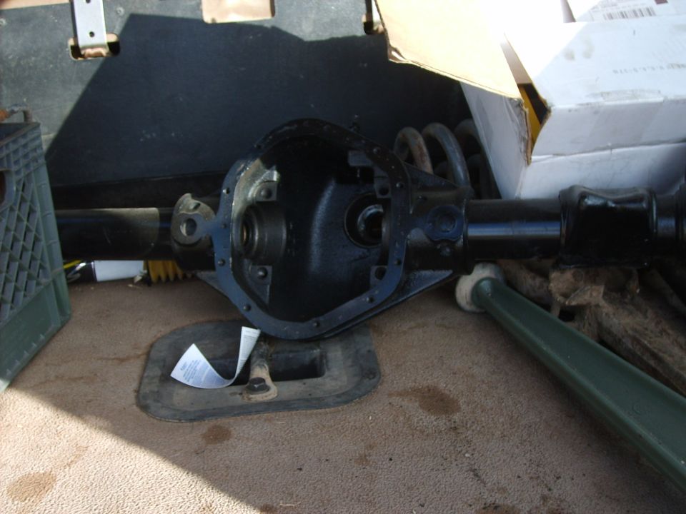 the new axles '77 HP D 44 cost $0