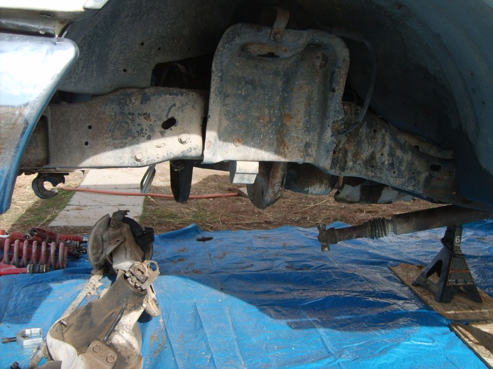 bare front end