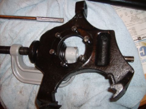 1989 Ford Bronco - and the other side. I decided to reuse my TTB knucles cause I just rebuilt the brakes and what not.