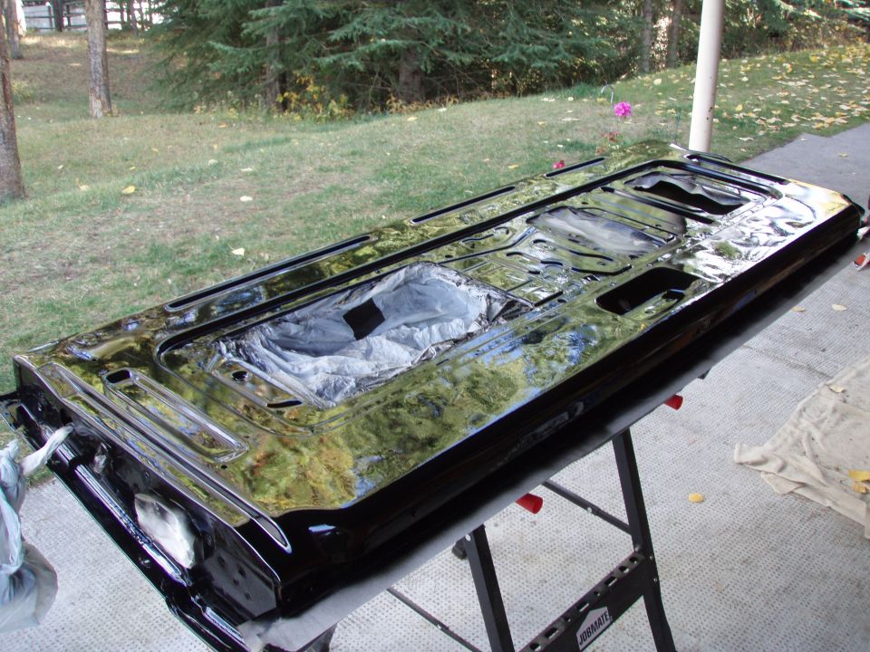 the gloss paint looks great.