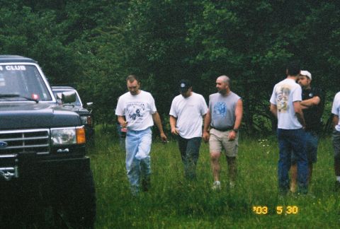 1991 Ford Bronco - Keeping one eye on the ground (cow pasture ya know)