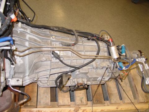 2007 Ford Mustang - Photograph of an automatic transmission, not a technical document.