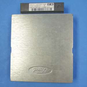 2007 Ford Mustang - A Ford electronic control unit (ECU) with the label EOE3 is shown against a blue background.