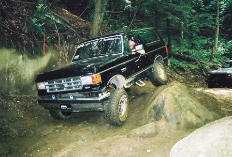 1991 Ford Bronco - Rock-a-bye bronco in the rock trails.....