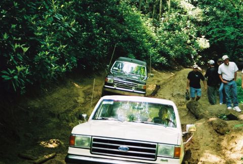 1991 Ford Bronco - Headed into the dreaded rut