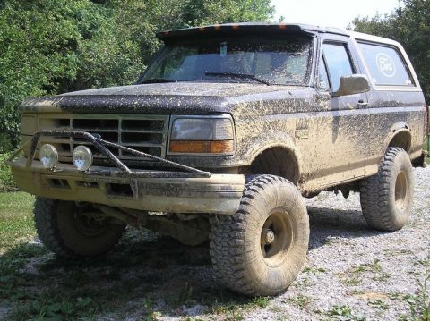 1995 Ford Bronco - Day after we went on a trail ride
