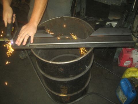 1990 Ford Bronco - Plasma cutting