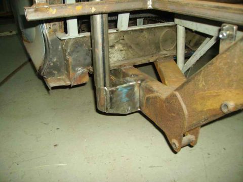 1969 MINI Cooper - Custom roll bar fabrication and installation on a vehicle frame.