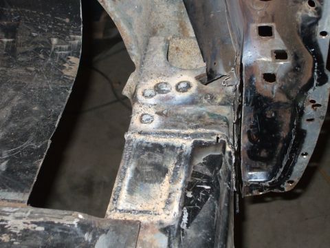 1995 Ford Bronco - top side welded