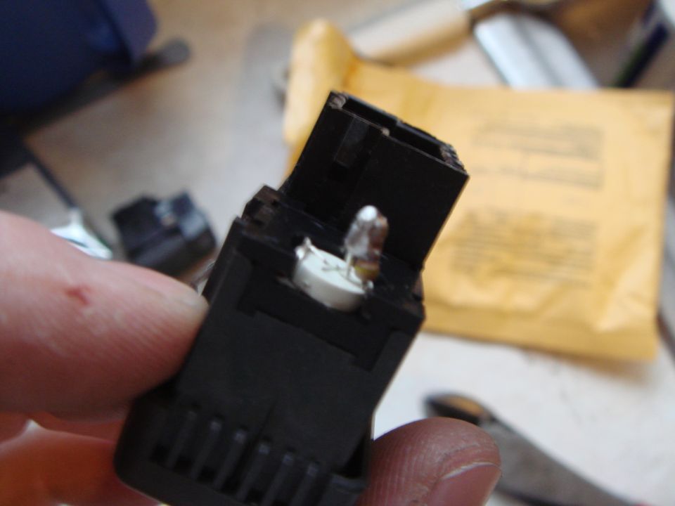 One with the resistor sticking up.  This is easier to do than make it lie flat.