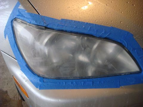 2001 Lexus IS 300 - Step 2: 1000 Grit sandpaper