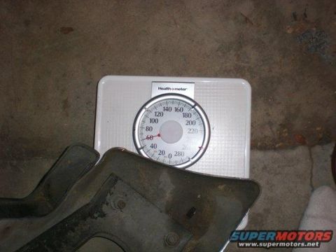 1990 Ford Bronco - stock bumber without brackets 60#
