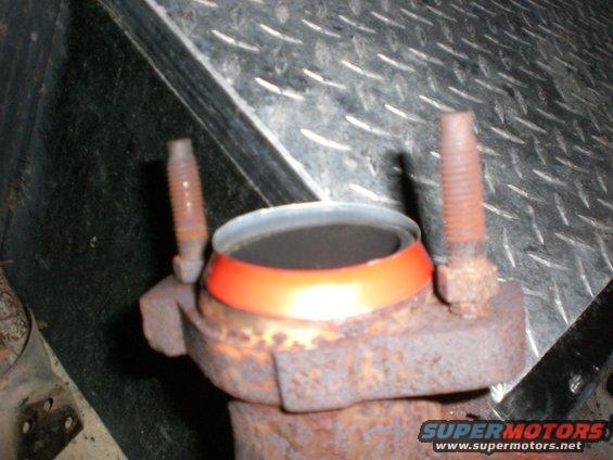 Had a leaky ball flange on the new headers. And no one makes a ball flange seal/gasket.