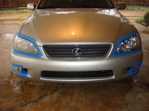 2001 Lexus IS 300 - 1000 grit