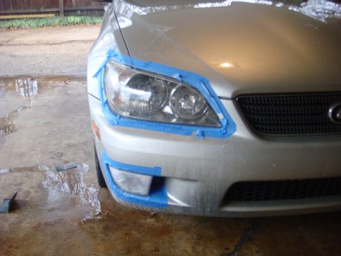 2001 Lexus IS 300 - Step 5: polishing compound