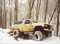 1982 Ford Bronco - My brother's buddy Brandon was seriously bitten by the 4wheel bug. This guy was putting a new clutch in his truck twice a year.