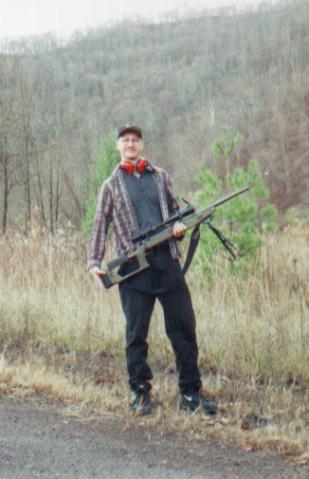 1982 Ford Bronco - Redneck to the end. Actually, its my brothers sniper..uh hum...i mean...hunting rifle. Special ordered. Not a .50 cal or anything, but stil…