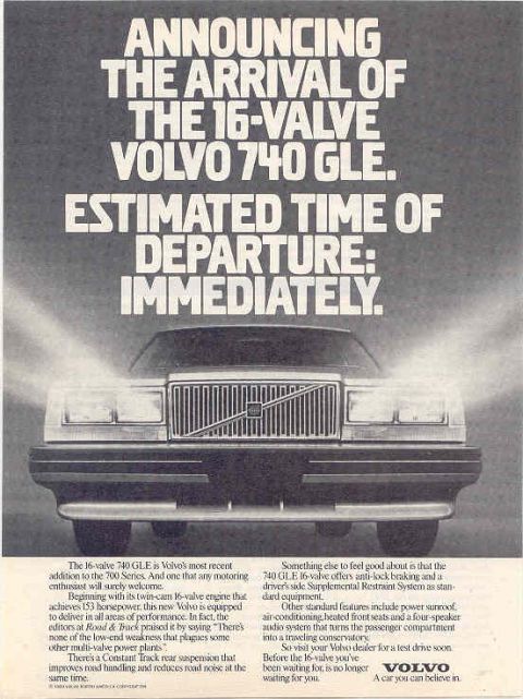 1989 Volvo 740 photo