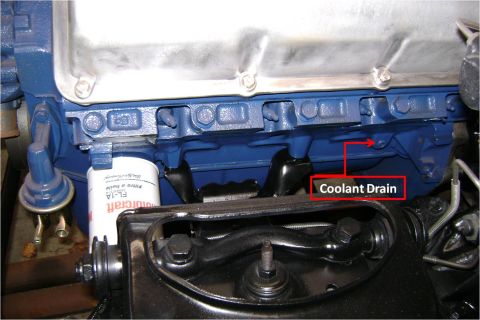 1972 Ford Ranchero - 351 Coolant Drain 4