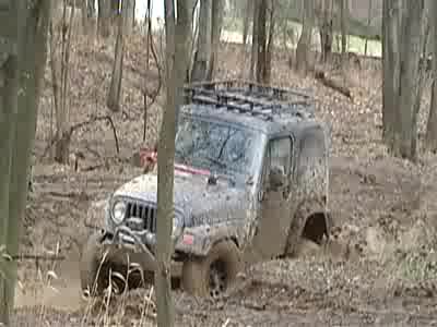 1971 Ford Bronco - kevin's rubicon playing in the ditch