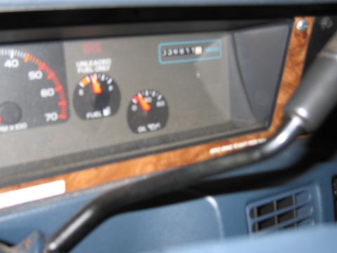 1991 Ford LTD Crown Victoria - The odometer reads 336,811 miles on this car's dashboard.
